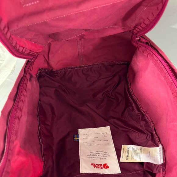 FJALLRAVEN Burgundy Kanken Backpack main image 4